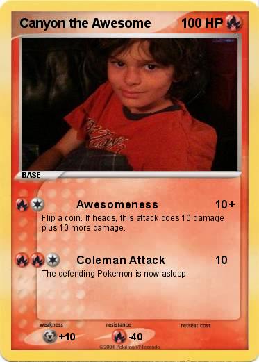 Pokemon Canyon the Awesome