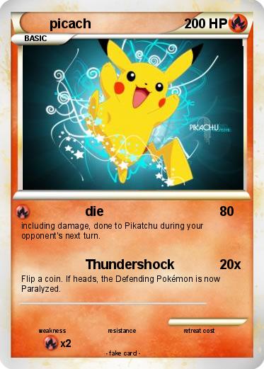 Pokemon picach
