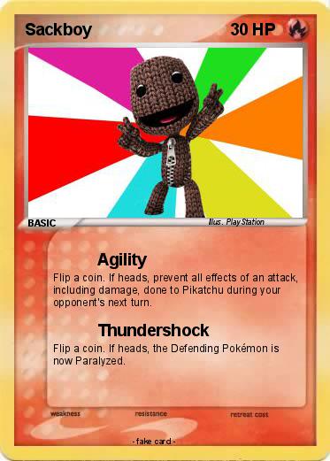 Pokemon Sackboy