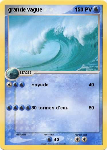 Pokemon grande vague