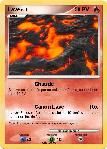 Pokemon Lave