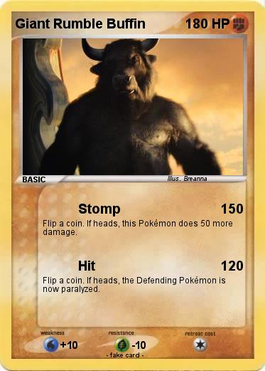 Pokemon Giant Rumble Buffin
