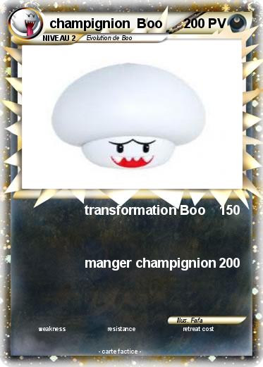 Pokemon champignion  Boo
