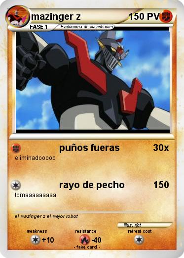 Pokemon mazinger z