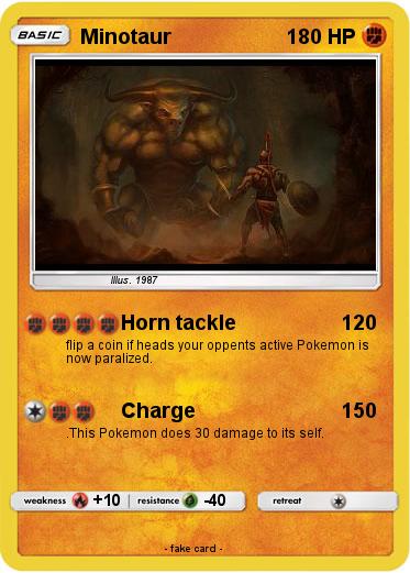 Pokemon Minotaur