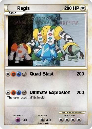 Pokemon Regis