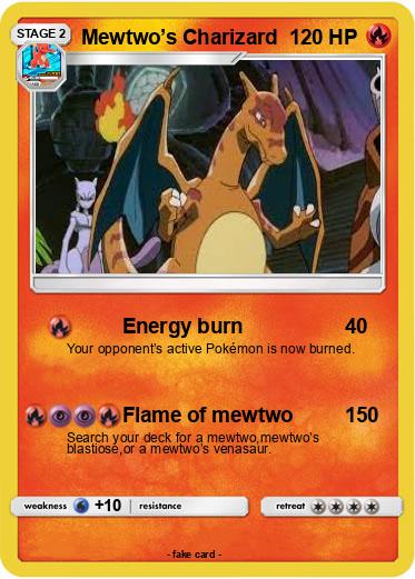 Pokemon Mewtwo’s Charizard