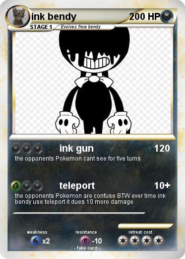 Pokemon ink bendy