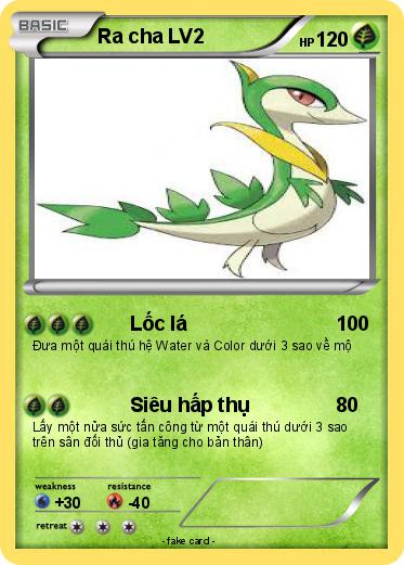 Pokemon Ra cha LV2