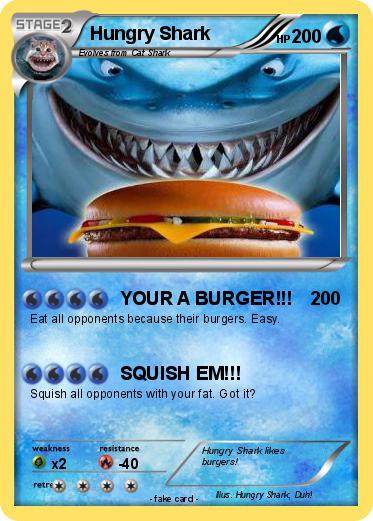 Pokemon Hungry Shark