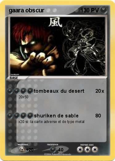 Pokemon gaara obscur