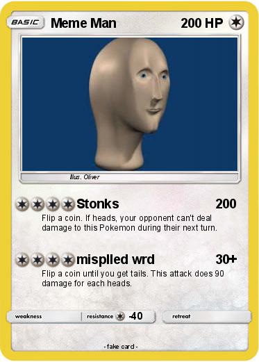 Pokemon Meme Man