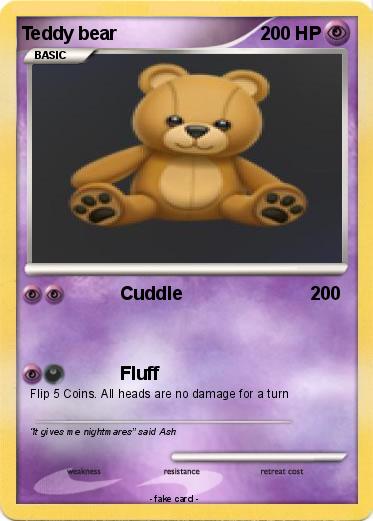 Pokemon Teddy bear
