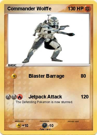 Pokemon Commander Wolffe