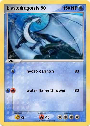 Pokemon blastedragon lv 50