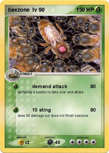 Pokemon beezone  lv 90