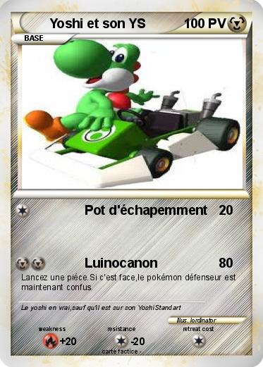 Pokemon Yoshi et son YS