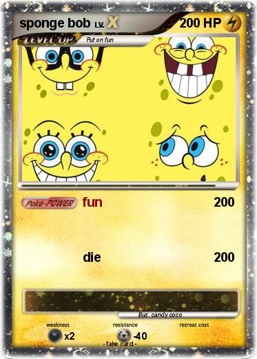 Pokemon sponge bob