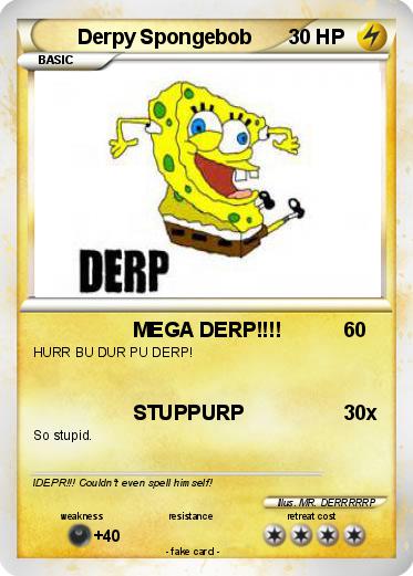 Pokemon Derpy Spongebob