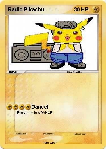 Pokemon Radio Pikachu