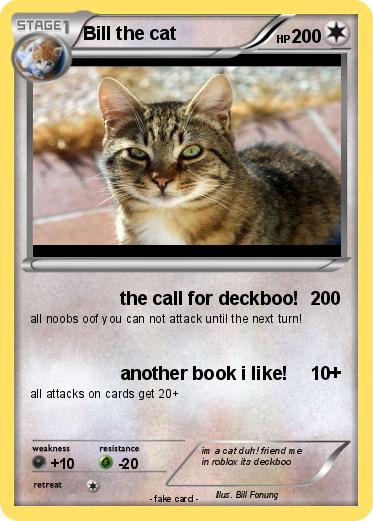 Pokemon Bill the cat