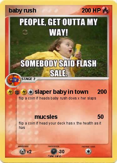 Pokemon baby rush