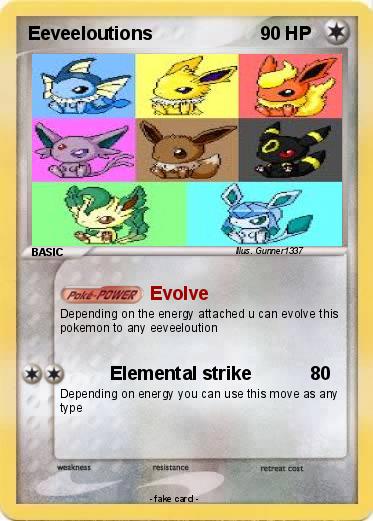 Pokemon Eeveeloutions