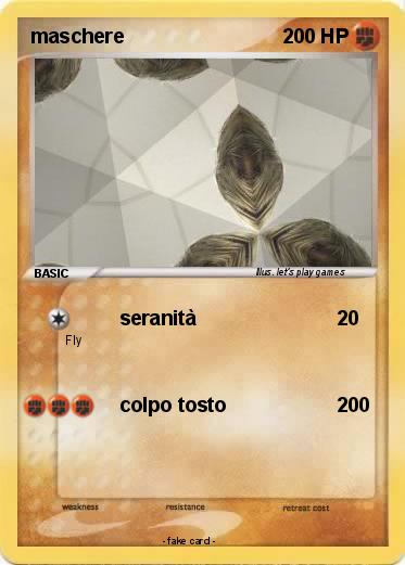 Pokemon maschere