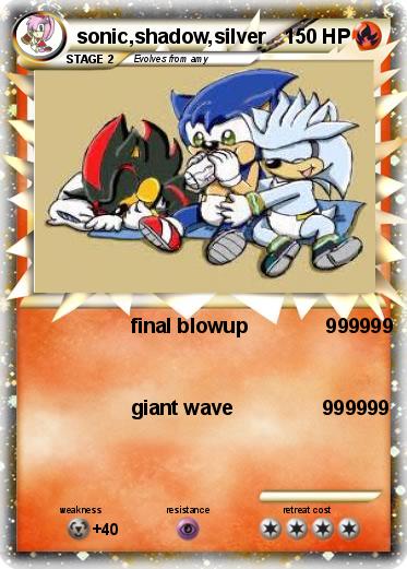 Pokemon sonic,shadow,silver