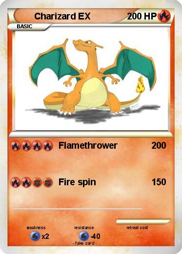 Pokemon Charizard EX