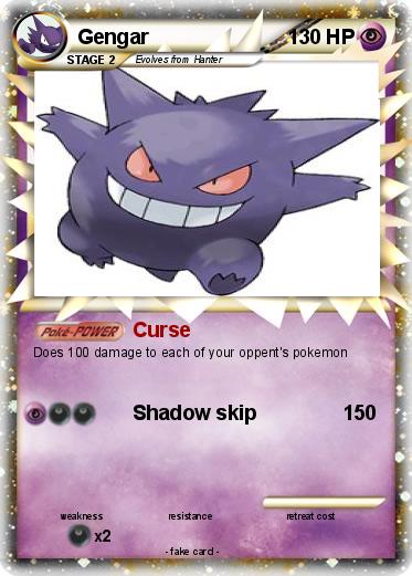 Pokemon Gengar