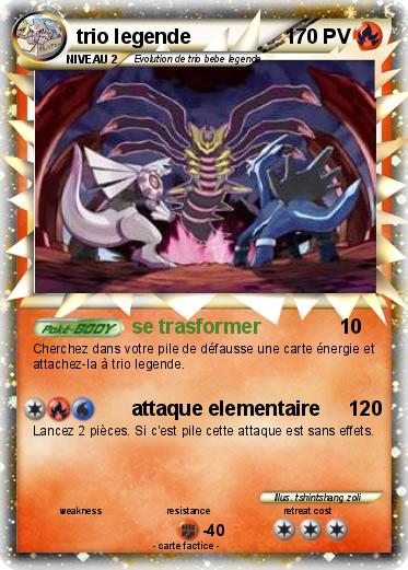 Pokemon trio legende
