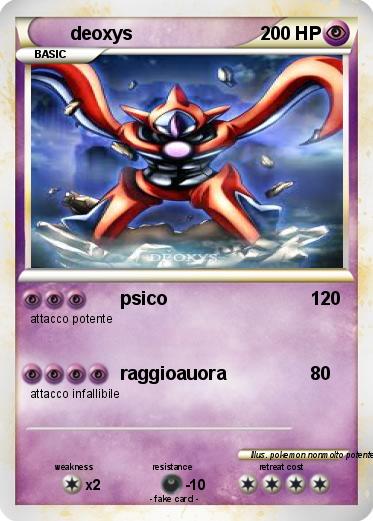 Pokemon deoxys