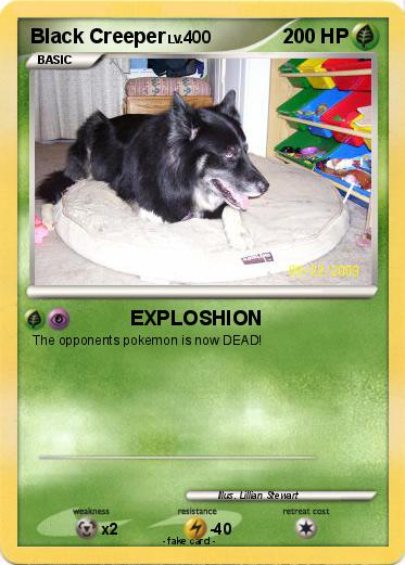 Pokemon Black Creeper