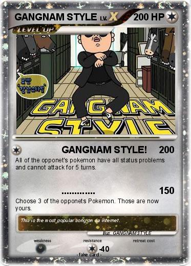 Pokemon GANGNAM STYLE