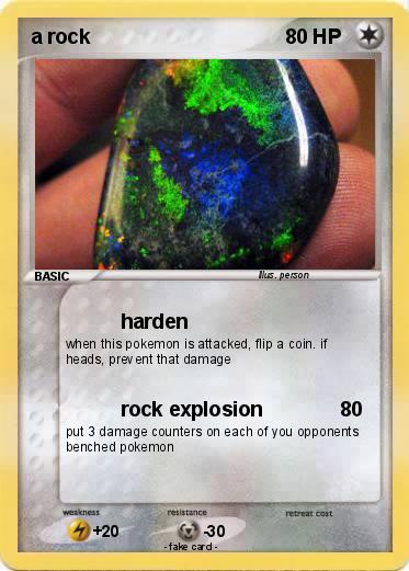 Pokemon a rock