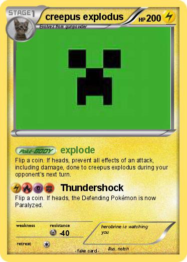 Pokemon creepus explodus