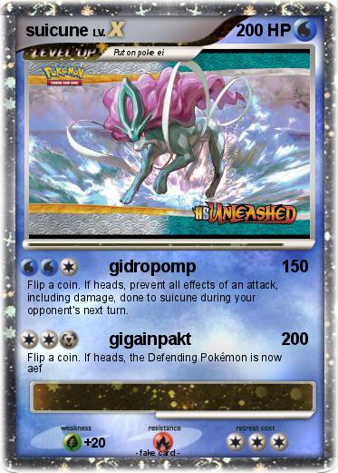 Pokemon suicune