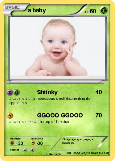 Pokemon a baby