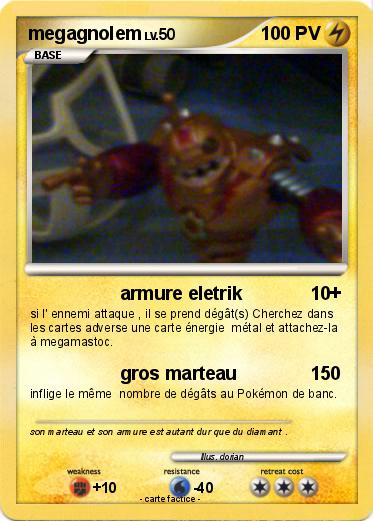 Pokemon megagnolem
