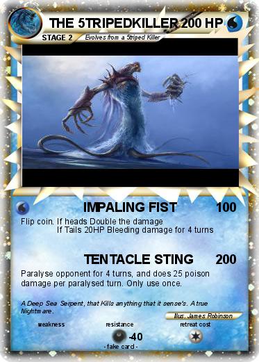 Pokemon THE 5TRIPEDKILLER