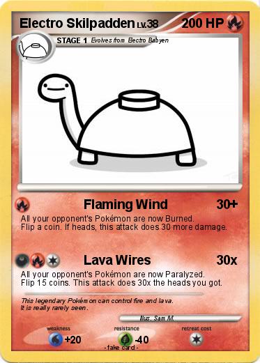 Pokemon Electro Skilpadden