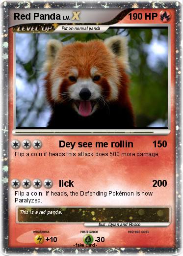 Pokemon Red Panda