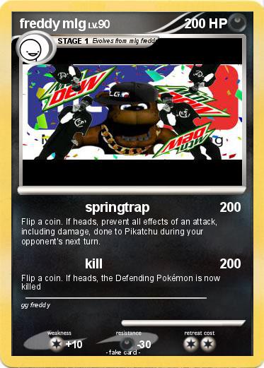 Pokemon freddy mlg