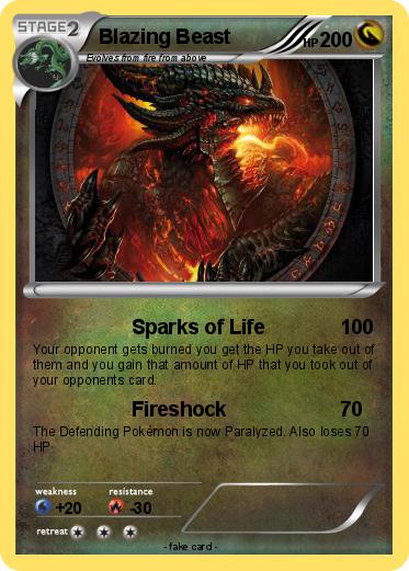 Pokemon Blazing Beast