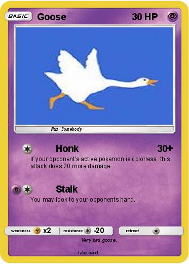 Pokemon Goose