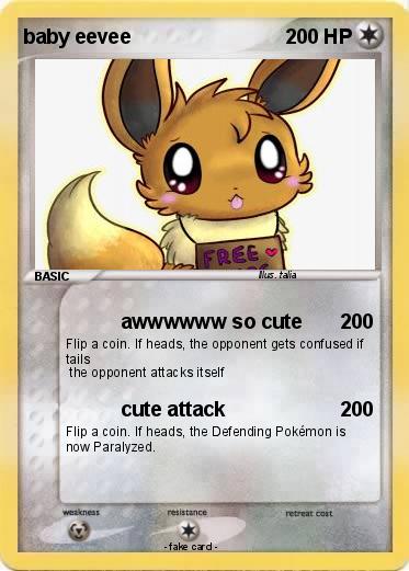 Pokemon baby eevee