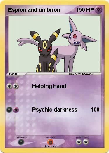 Pokemon Espion and umbrion