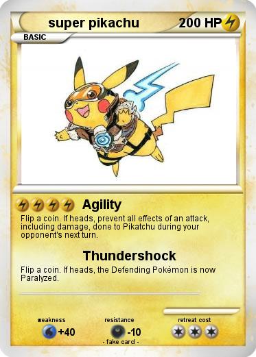 Pokemon super pikachu