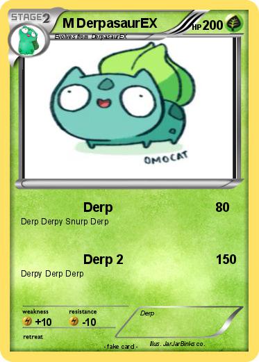 Pokemon M DerpasaurEX